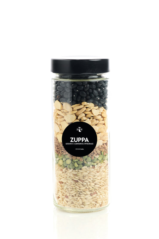 Zuppa di legumi e Carnaroli Integrale